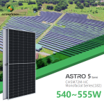 Astro 5 Semi CHSM72M-HC Monofacial Series (182) 540~555W